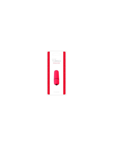 Mini Vibratore Bullet Classics Red - вибропуля, 4х1.6 см (красный)